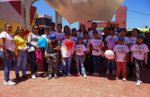 Niñas y niños del Centro Pilares DIF Huejutla viven una jornada inolvidable en el festejo estatal del Día del Niño