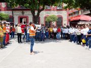 Gobierno de Huejutla participa en Primer Simulacro Nacional 2025
