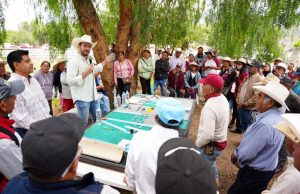 Explican programa de tecnificación de riego agrícola en el Valle del Mezquital