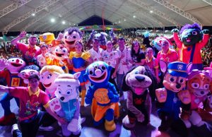 San Román Celebra a lo grande a las niñas y niños de Huejutla