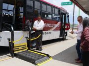 Realizan Semot y Sitmah pruebas operativas en unidades de las Rutas de Movilidad Incluyente
