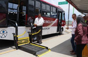 Realizan Semot y Sitmah pruebas operativas en unidades de las Rutas de Movilidad Incluyente