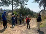 Pachuca vive su segunda ruta de senderismo entre geositios históricos