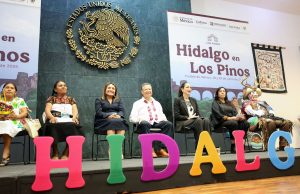 Hidalgo llega a Los Pinos con cultura y tradición