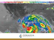 HURACÁN ERICK DE CATEGORÍA 1 SE LOCALIZA EN TIERRA SOBRE EL ORIENTE DE GUERRERO