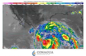HURACÁN ERICK DE CATEGORÍA 1 SE LOCALIZA EN TIERRA SOBRE EL ORIENTE DE GUERRERO