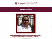 POR ABUSO SEXUAL AGRAVADO, LA PGJEH APREHENDIÓ A LÍDER DEL SINDICATO ÚNICO DE TRABAJADORES AL SERVICIO DEL MUNICIPIO DE PACHUCA