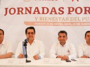 Alfredo San Román participa en Jornadas por La Paz en Huejutla