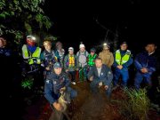 SSPH localiza a cinco personas extraviados en el bosque