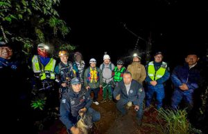 SSPH localiza a cinco personas extraviados en el bosque