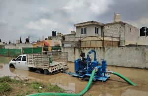 Continúa limpieza y desazolve en Los Tuzos con apoyo interinstitucional