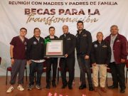 Natividad Castrejón encabezó reunión sobre Becas de la Transformación en la UTSH