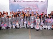 Entrega IHE donativos del Proyecto Menstruación Digna