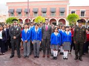 Unidad de Planeación y Prospectiva encabezó el acto cívico de junio con un llamado a la justicia social