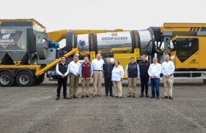 Gobierno de Hidalgo recibe de Pemex planta de asfalto portátil