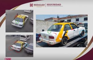 SSPH implementa operativo y asegura taxi involucrado en agresión