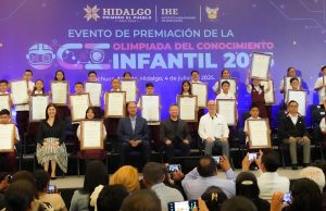 Julio Menchaca y BBVA impulsan el talento de ganadores de la Olimpiada del Conocimiento Infantil