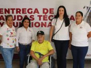 DIF Huejutla realiza entrega masiva de ayudas técnicas