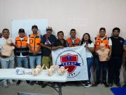 Protección Civil Huejutla se capacita en primeros auxilios y manejo de hemorragias