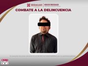 SSPH detiene a sujeto responsable de robo a farmacia