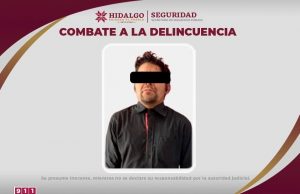 SSPH detiene a sujeto responsable de robo a farmacia