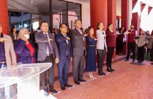 Encabeza Natividad Castrejón ceremonia cívica en la SEMSyS