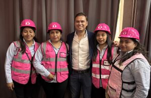 Cascos Rosas Hidalgo fortalecen capacidades para empoderar el liderazgo femenino en el sector hídrico