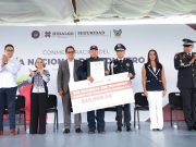 SSPH reconoce destacada labor del Heroico Cuerpo de Bomberos con entrega histórica de estímulos y ascensos