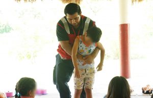 DIF Huejutla fomenta conocimiento de primeros auxilios entre niñas y niños
