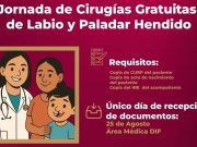 Gobierno Municipal y DIF Huejutla inician Jornada de Cirugías gratuitas de Labio y Paladar Hendido