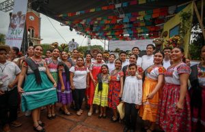 Comienza en Atlapexco el XIV Encuentro de Niñas, Niños y Jóvenes Huapangueros