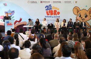 Julio Menchaca inaugura la Feria del Libro Infantil y Juvenil Hidalgo 2025