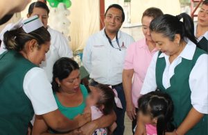 DIF y Gobierno Municipal de Huejutla presentes en apertura de Jornada Nacional de Salud