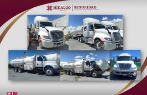 SSPH recupera 11 tractocamiones y remolques robados