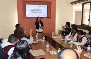 La Sebiso brinda durante el año capacitación en Lengua de Señas Mexicana