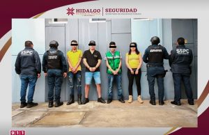 SSPH detiene a grupo que presuntamente extorsionaba a transportistas en la carretera México – Tuxpan