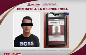 Cae falso supervisor de Asuntos Internos; Policía Estatal lo detiene en Tolcayuca