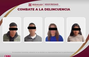 SSPH implementa operativo, cae banda de extranjeros dedicados al robo y extorsión a cuentahabientes