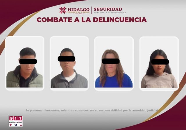ssph banda detenidos