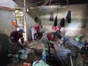SIPDUS refuerza labores de limpieza y retiro de derrumbes en municipios de la Sierra hidalguense