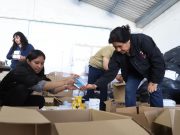 Puente aéreo del Ejército y DIF Hidalgo entrega más de mil despensas en zonas incomunicadas