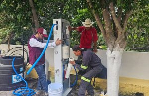 Seis plantas potabilizadoras restablecen el suministro de agua segura en Tianguistengo, Eloxochitlán y Huehuetla