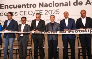 Julio Menchaca inaugura Encuentro Nacional de Academias de los CECyTE 2025