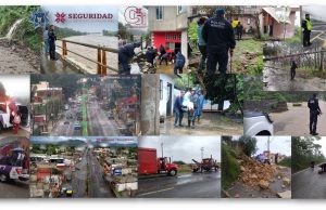 SSPH implementa operativos de prevención y rescate en Hidalgo por el fenómeno meteorológico “Priscilla”
