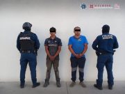 SSPH detiene a dos hombres por desvalijamiento de tractocamión robado en la autopista Arco Norte