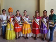 Presentan a las participantes del certamen “Señorita Cempoalxóchitl Tehuetlán 2025”
