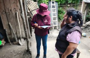Servidores del pueblo mantiene censo y atención en comunidades afectadas por lluvia