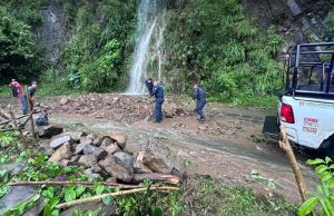 Huracán Priscila provoca derrumbes, anegaciones y cierre de carreteras en Hidalgo