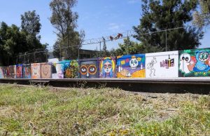Pachuca celebra el arte urbano con murales del Día de Muertos