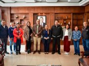 Mandataria Lorena García Cázares sostuvo reunión de acercamiento con nuevo titular del Centro INAH Hidalgo